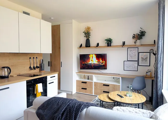 Bright Modern 1br • Quiet • 20 Min Center • Grill Апартаменты *