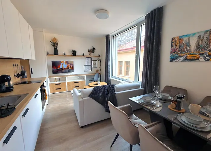 Bright Modern 1br • Quiet • 20 Min Center • Grill Appartement